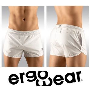 🔥Men’s ERGOWEAR GYM Short – White, XL